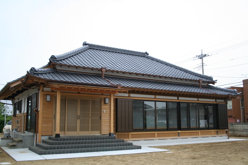 リノベーション後の日本家屋の外観
